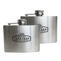 4 Oz. Shorty Stainless Steel Hip Flask